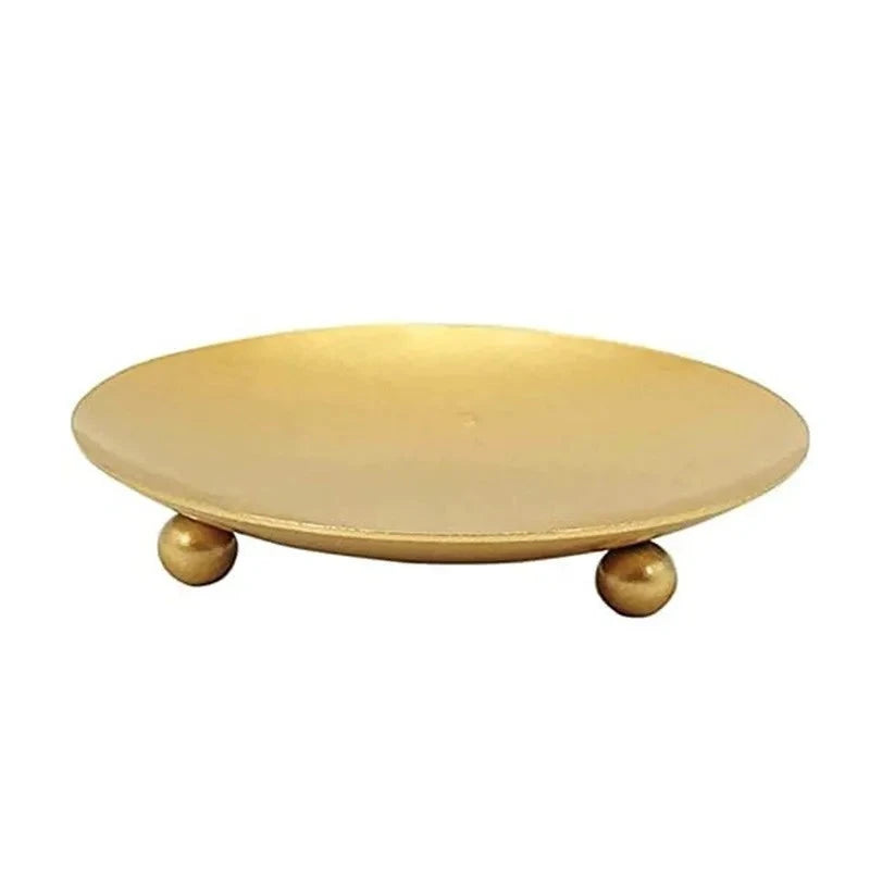 Iron Plate Candle Holder - MysticPavilion