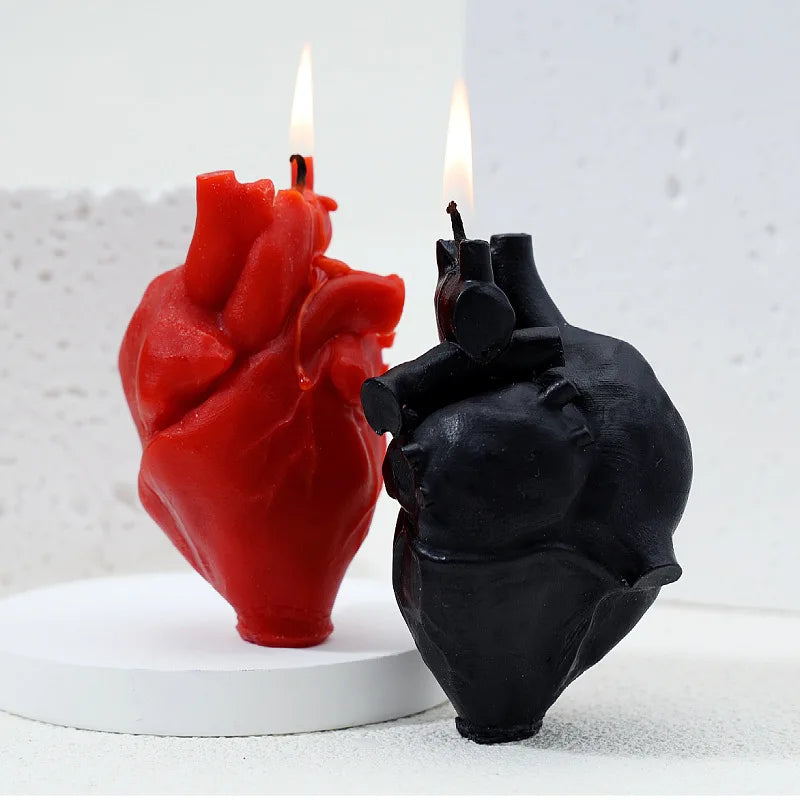 Heart-Shaped Enchantment Candle For Love & Attraction - MysticPavilion