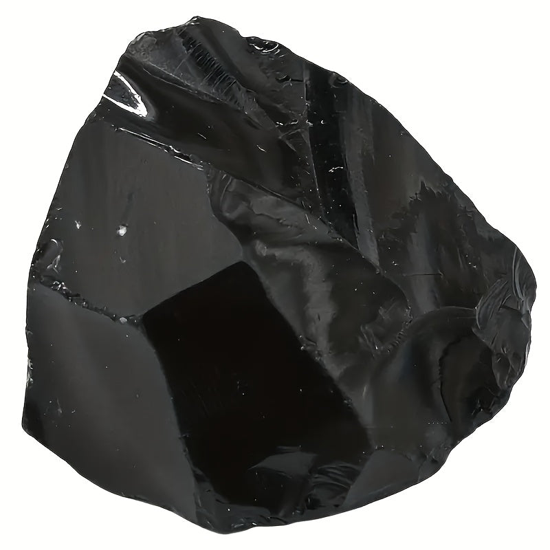 Natural Raw Black Obsidian for Clarity, Stability and Grounding