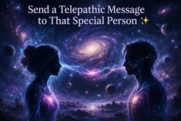✨ Send a Telepathic Message to That Special Person Using This Energy Connection Technique ✨