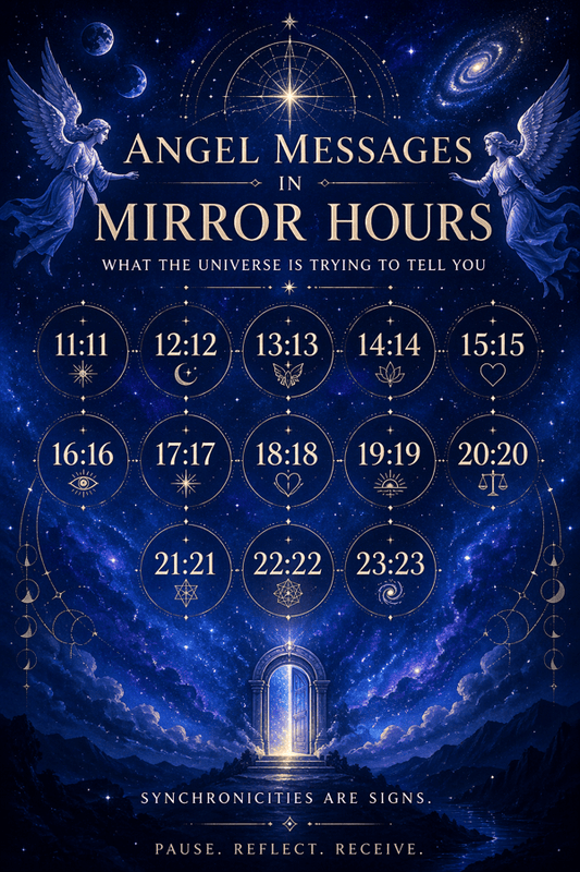 ✨ Angel Messages in Mirror Hours: What the Universe Is Trying to Tell You