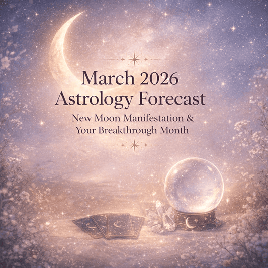 March 2026 Astrology Forecast: New Moon Magic, Manifestation & Making This Your Breakthrough Month