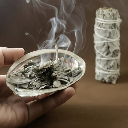 White Sage Home Purifying Smudge Kit - Enhances Positive Energy for Meditation