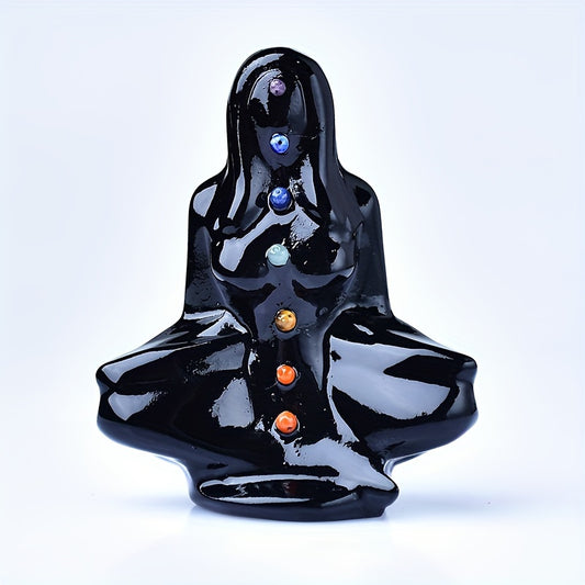 1 Pc 8cm/3.15in Seven Chakras Yoga Decor - MysticPavilion