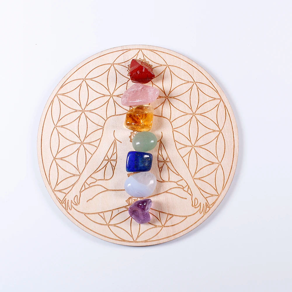 7pcs/set Chakra Healing Stone For Relaxation - MysticPavilion