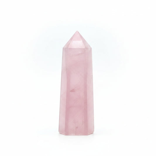 Pink Rose Quartz Wand For Love - MysticPavilion