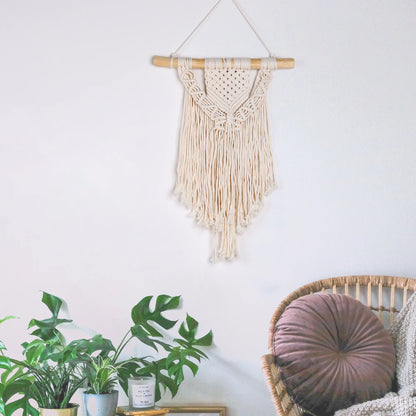 Handwoven Macrame Wall Art - Bring Harmonious Energy & Style to Your Sacred Space