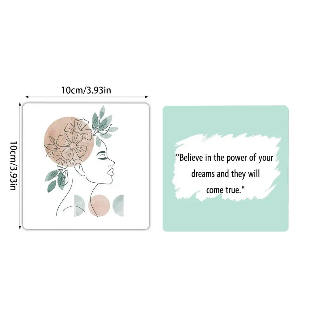 Affirmations Cards For Positive Energy, Meditation & Stress Relief