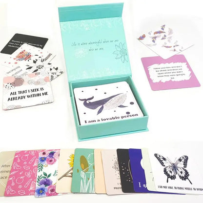 Affirmations Cards For Positive Energy, Meditation & Stress Relief