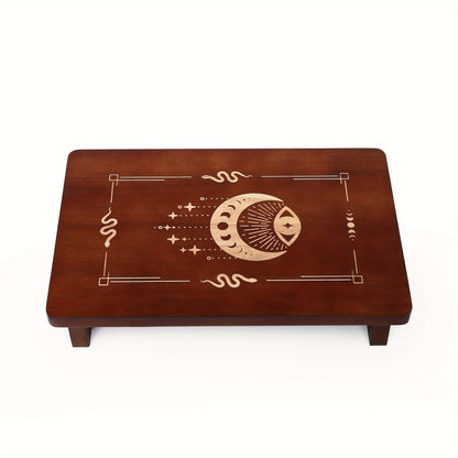 Wiccan Altar Table for Spiritual Practice and Ritual Decor