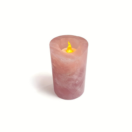 Natural Healing Crystal Candle Holder - MysticPavilion