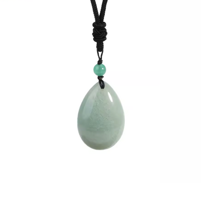 Drop Pendant Necklace Natural Stone Tiger Eye Amethysts Crystal for for Love Healing